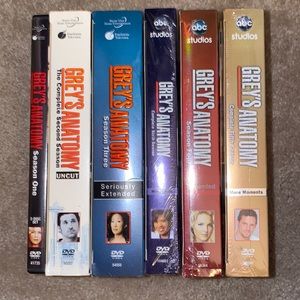 Grey’s Anatomy DVD collection (seasons 1-6)